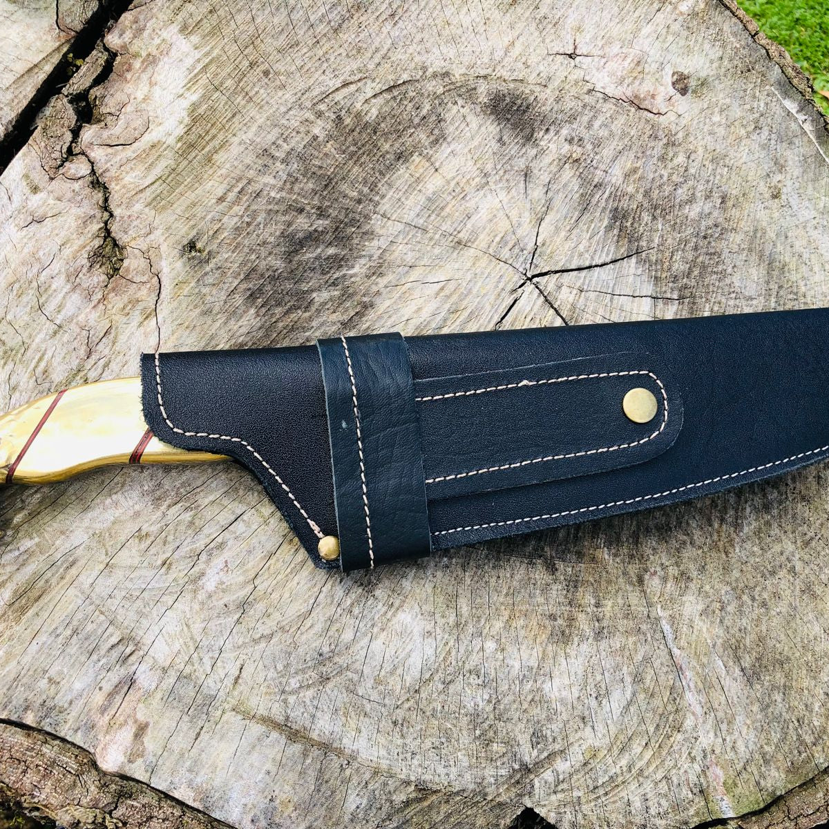 Picanheira Estilo Poker 10" - Cabo 100% em Latão Maciço