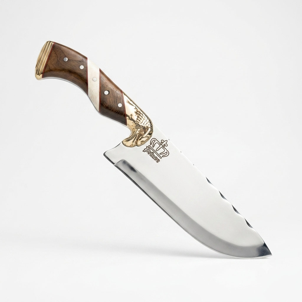 Faca Chef 8" - Cabo em Madeira Nobre e Osso Bovino