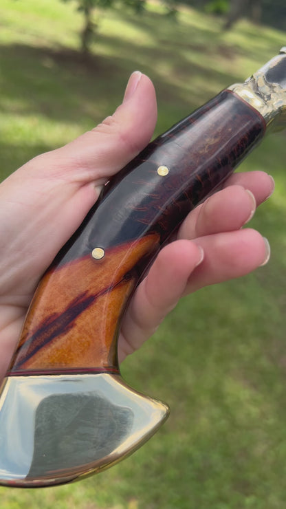Cutelo Tábua 9"+ bainha de couro